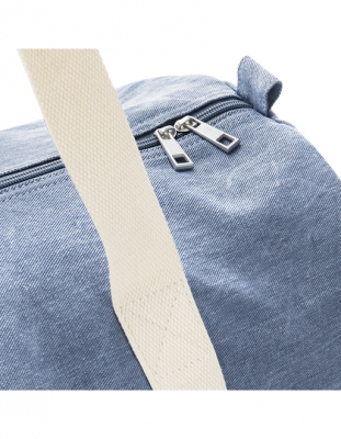 Denim Barrel Bag light denim